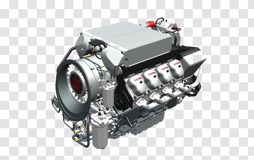 Tatra Car V12 Engine - Automotive Part - Transparent Images Transparent PNG