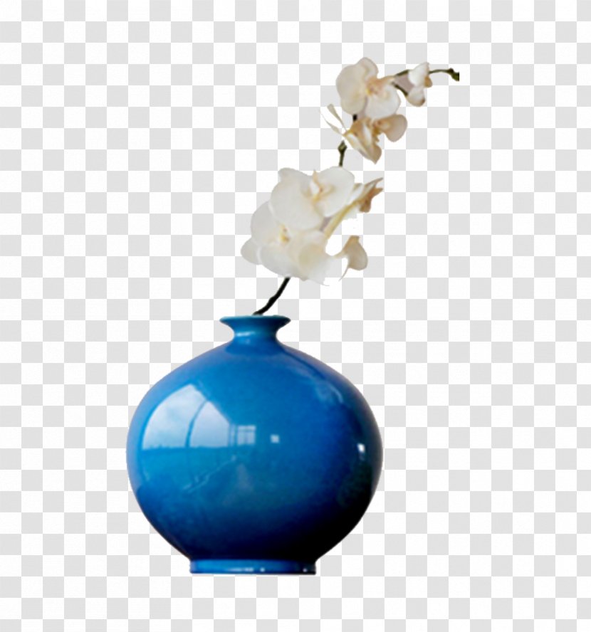Vase Turquoise - Retro Transparent PNG