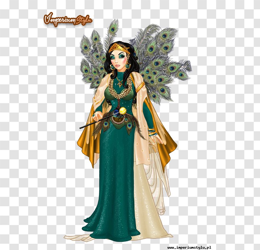 Lady Popular Hera Fashion Goddess Costume Design Transparent PNG
