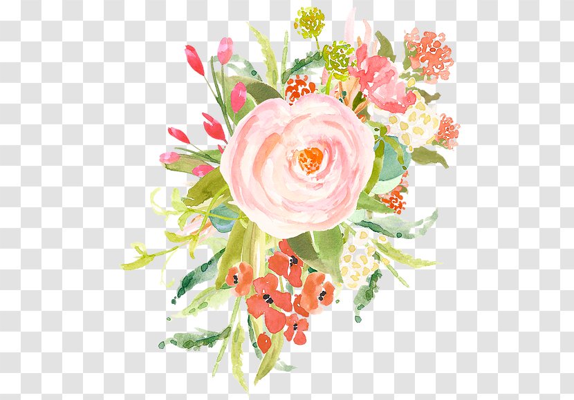 Shabby Chic Desktop Wallpaper Floral Design - Logo - Creative Watercolor Flowers Transparent PNG