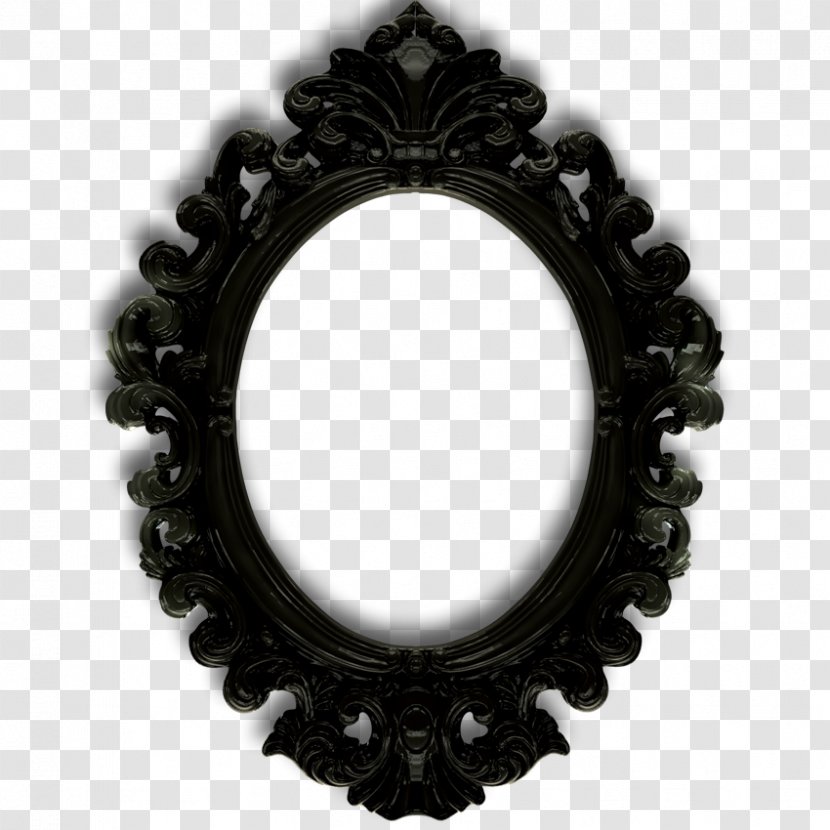 Picture Frame Mirror Photography - Black Transparent PNG