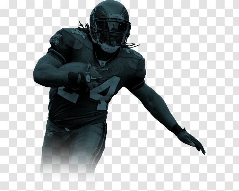 Seattle Seahawks Madden NFL 13 American Football Protective Gear Buffalo Bills - Marshawn Lynch - Creative Glare High Light Shadow Transparent PNG