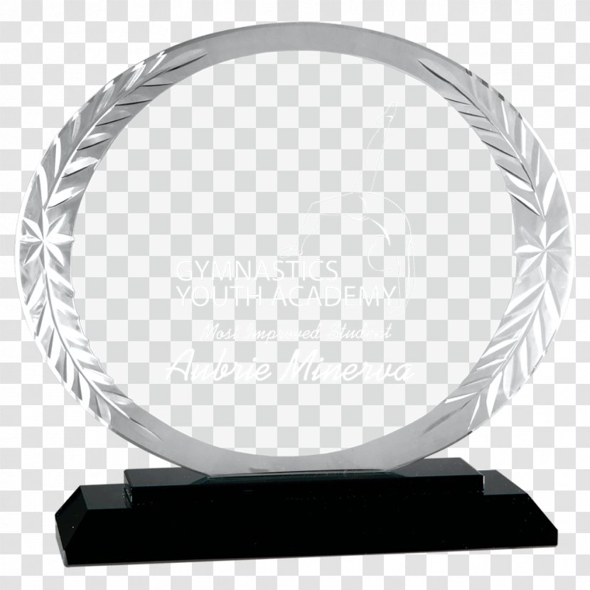 Trophy Silver Award - Glass Transparent PNG