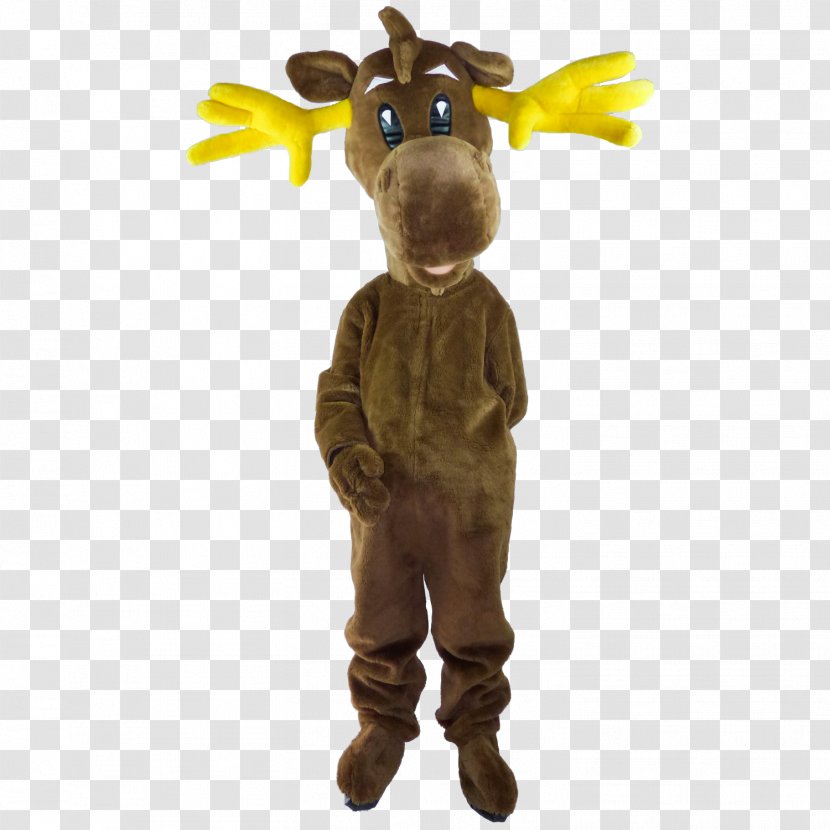 Mascot Moose Reindeer Stuffed Animals & Cuddly Toys Renting - Plush Transparent PNG