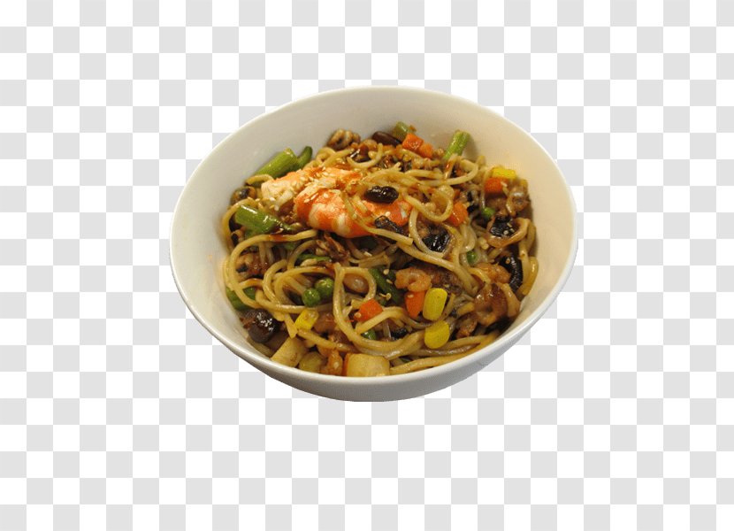 Lo Mein Chow Yakisoba Chinese Noodles Fried - Meat Transparent PNG