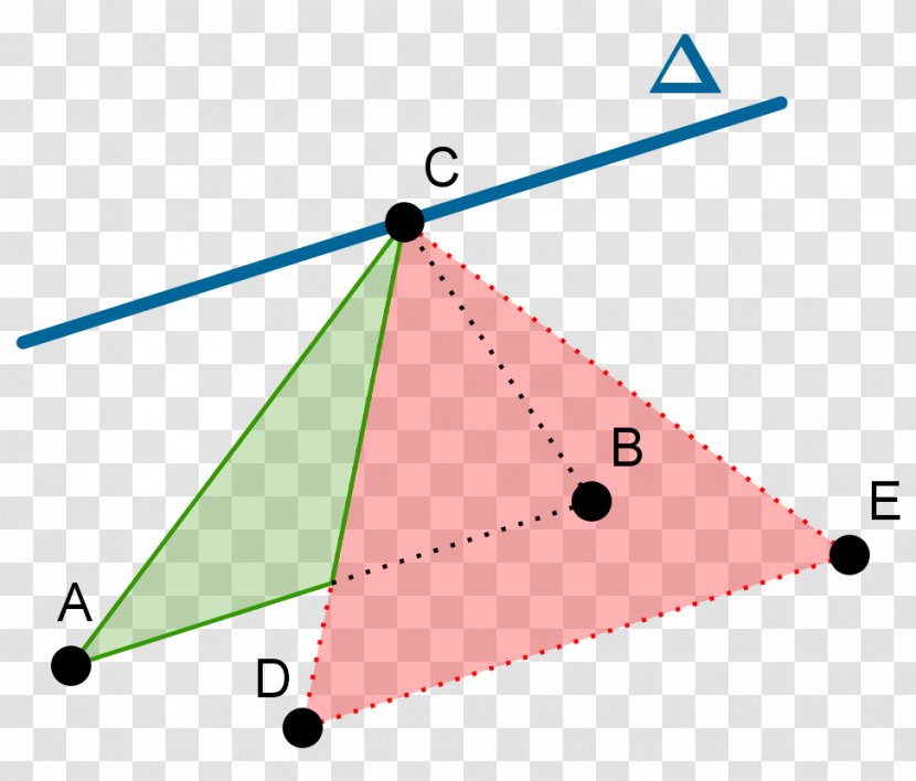 Plane Line Point Triangle - Coplanarity Transparent PNG