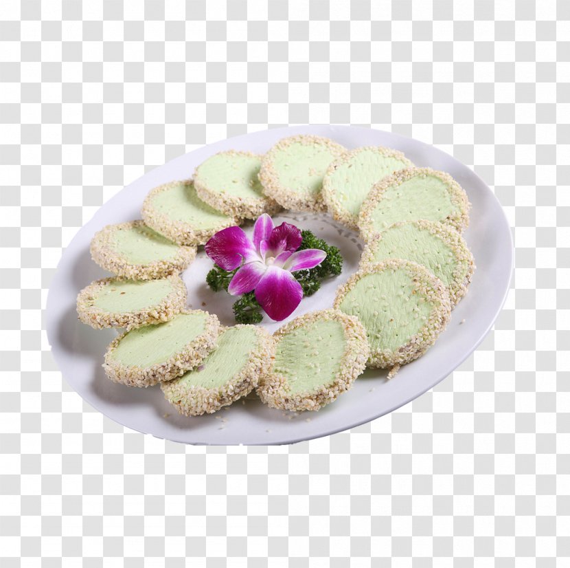 Green Tea Mochi Teacake Cookie - Biscuit - Product In Kind, Pie Transparent PNG