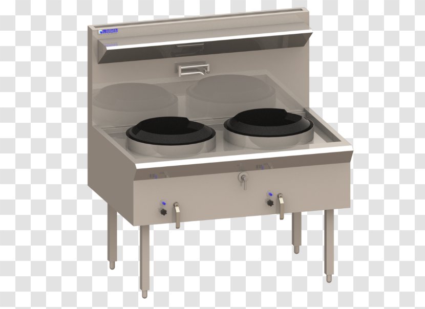 Gas Stove Cooking Ranges Wok Kitchen Table - Blast Chiller Transparent PNG
