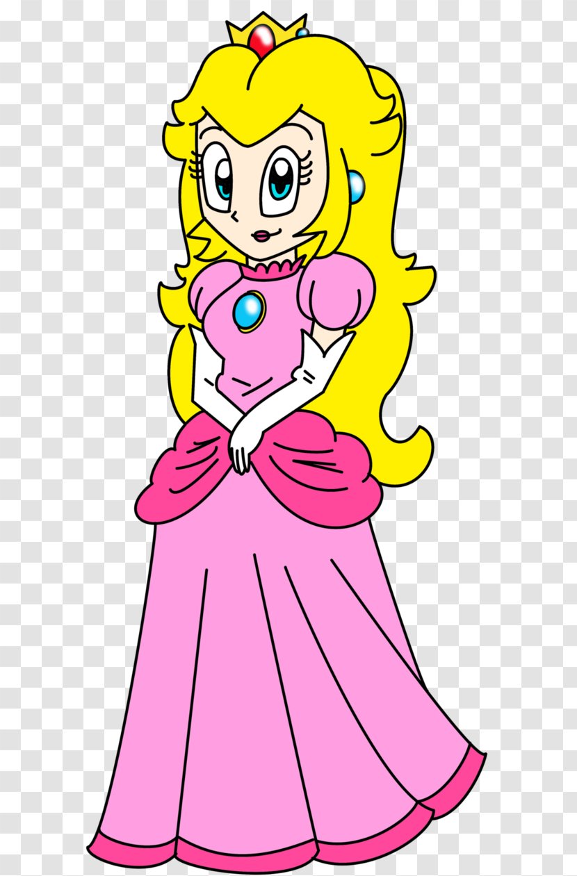 Princess Peach Lightning Drawing - Frame Transparent PNG