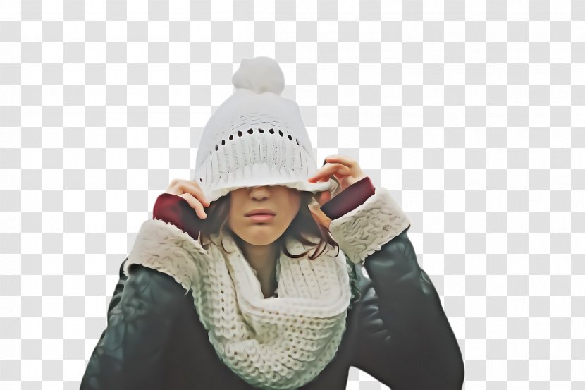 Winter Girl - Hatred - Knitting Neck Transparent PNG