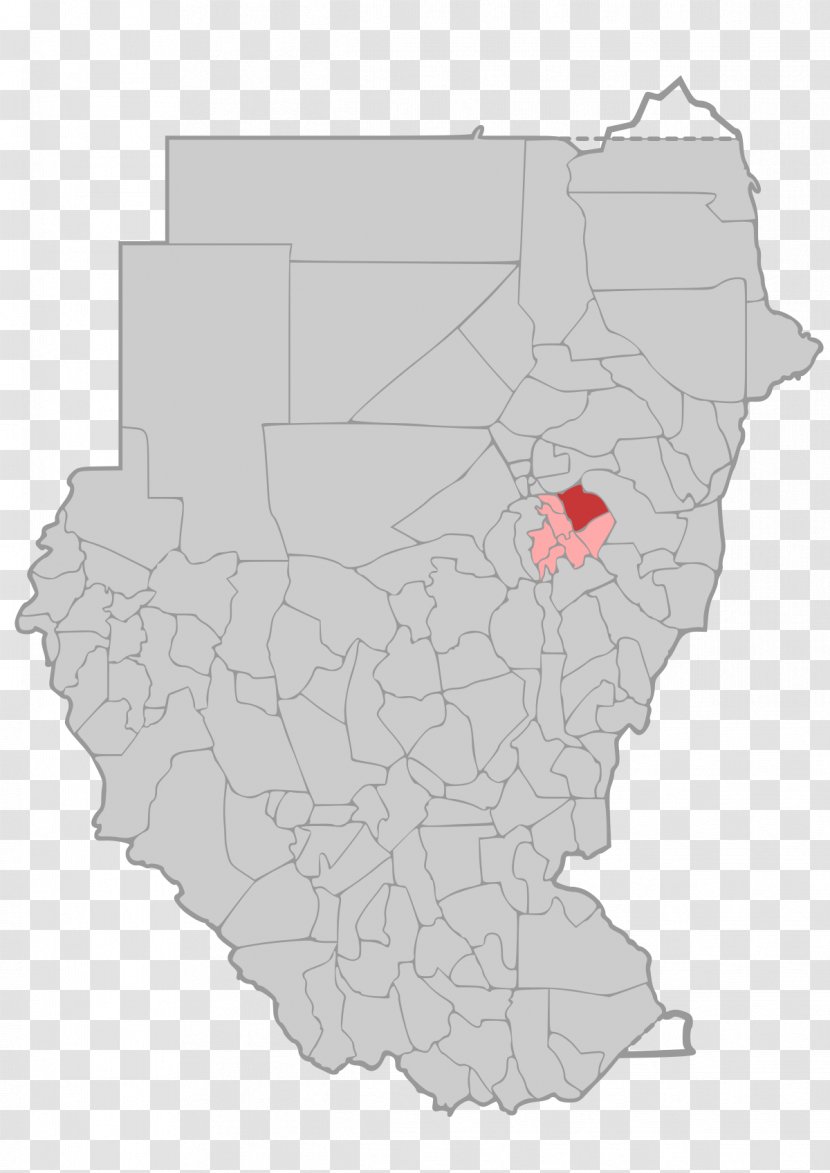 River Nile Khartoum North States Of Sudan White Northern - Map Transparent PNG