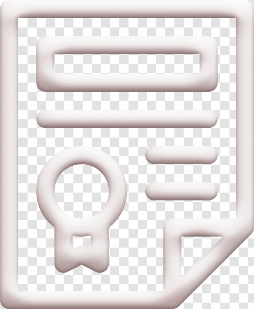 Certificate Icon Document Icon Architecture Icon Transparent PNG