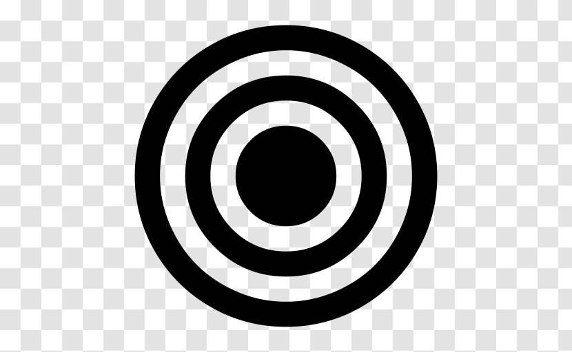 Bullseye Shooting Target Font Awesome Clip Art - Archery - Symbol Transparent PNG