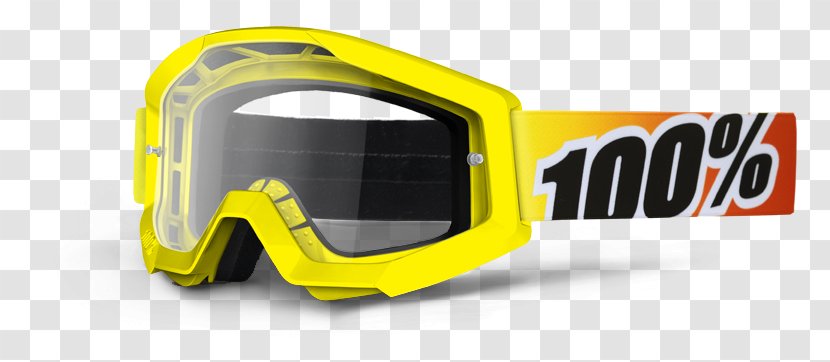 Goggles Anti-fog Motocross Glasses Yellow - Clothing Accessories Transparent PNG