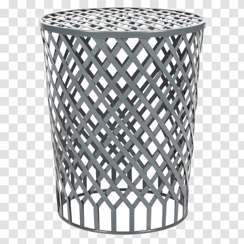 Stool Table Grey Color Welded Iron - Thor Transparent PNG