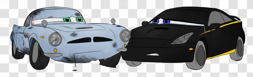 Sports Car Finn McMissile AC Cobra Toyota Celica - Drawing Transparent PNG