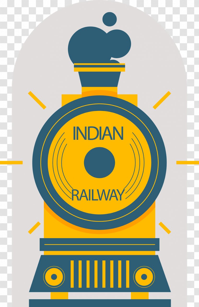 Brand Logo Illustration Product Yellow - Walmart - Indian Railway Transparent PNG