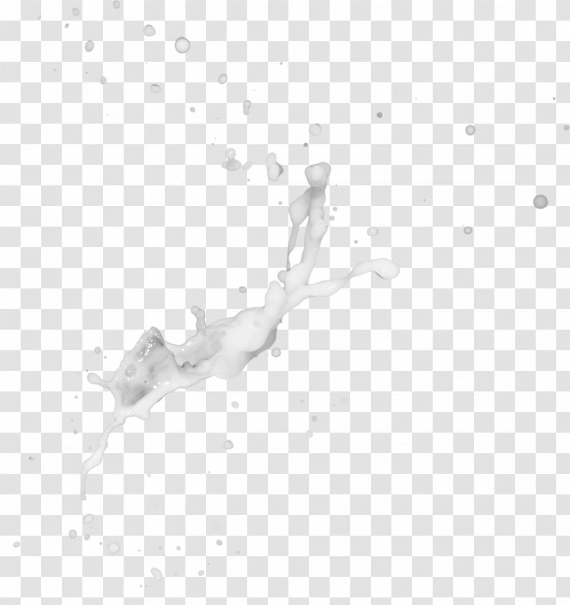 Milk PhotoScape Clip Art - Monochrome Transparent PNG
