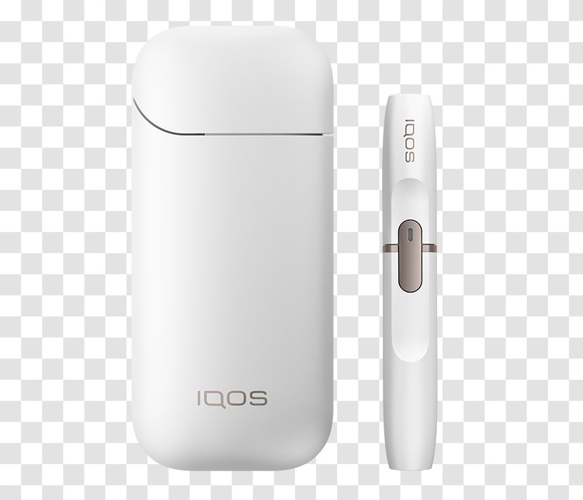 IQOS Heat-not-burn Tobacco Product Electronic Cigarette White - Iqos Transparent PNG