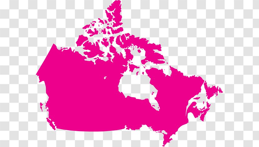 Canada United States Vector Map - Tree - Cliparts Transparent PNG