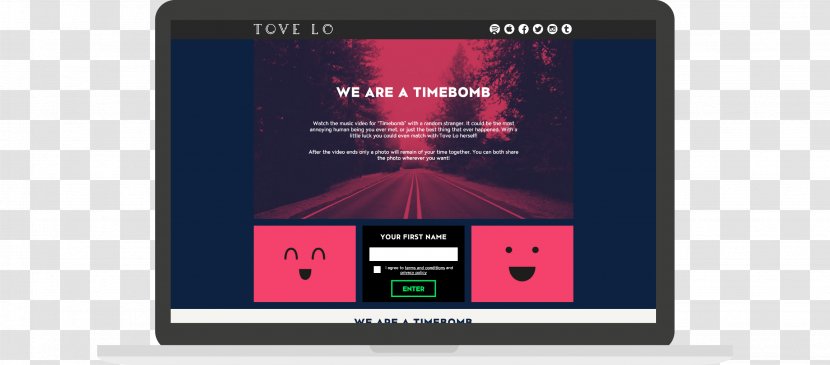Timebomb Videospelare Social Viewing Smartphone - Electronics - Tove Lo Transparent PNG