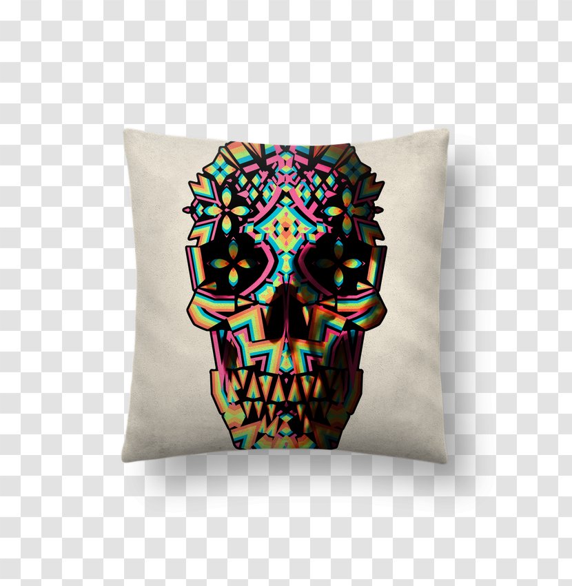 Skull Throw Pillows Towel Color - Duvet Cover - Ali Transparent PNG