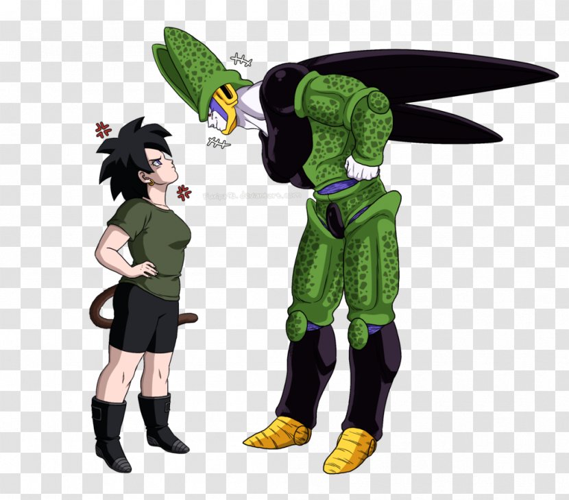 Cell Goku Frieza Gohan Saiyan - Fictional Character Transparent PNG