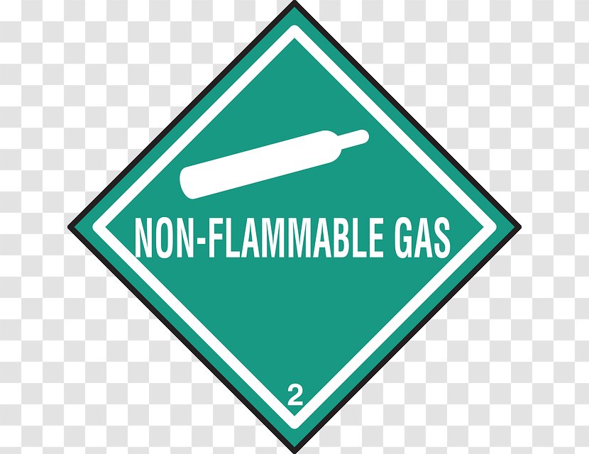 Dangerous Goods Hazard Symbol Gas Combustibility And Flammability Label - Triangle Transparent PNG