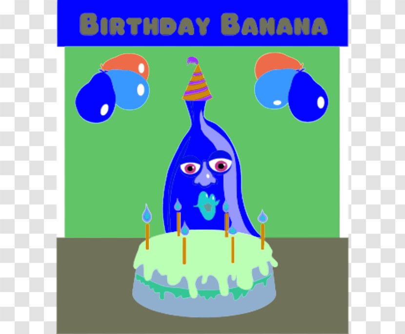 Birthday Cake Clip Art - Banana - Cliparts Transparent PNG