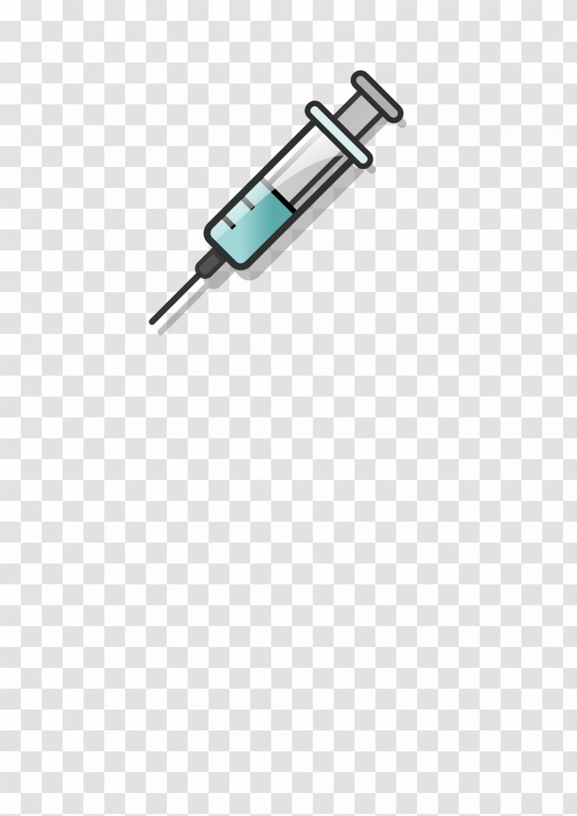 Syringe Injection Clip Art - Royaltyfree Transparent PNG