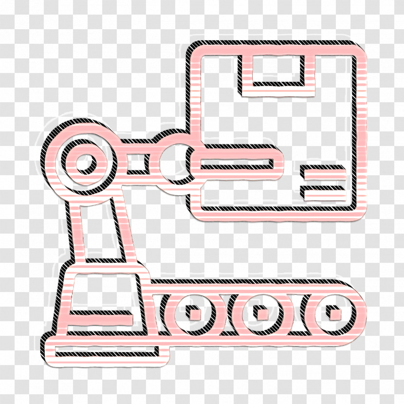 Company Structure Icon Production Icon Robot Icon Transparent PNG