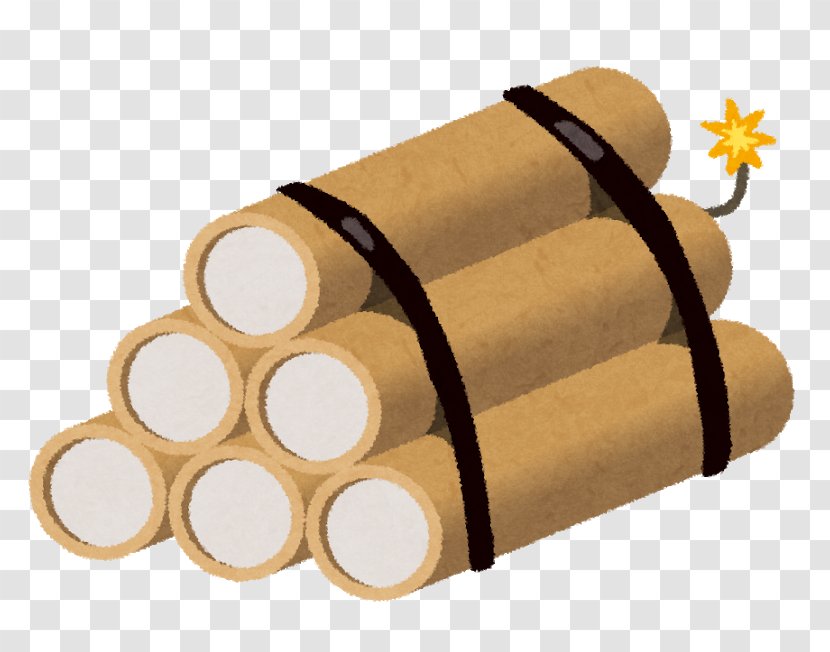 Dynamite Bomb Explosion Japan Illustration Transparent PNG