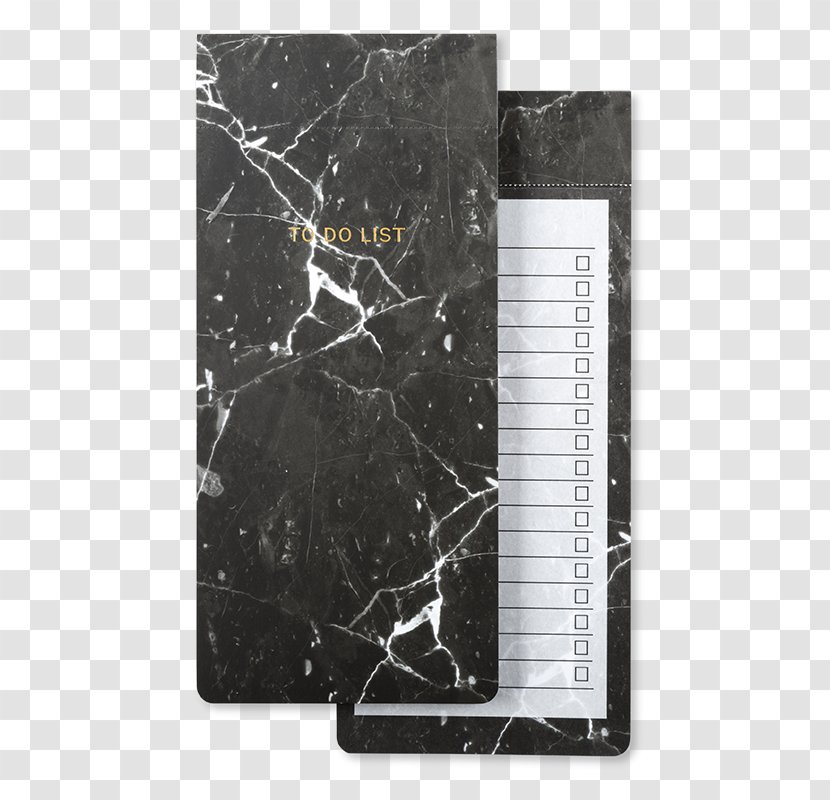 Notebook Post-it Note Paper Marble Stationery - Perforation Transparent PNG
