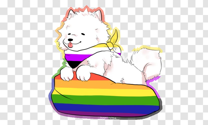 Dog Cartoon Clip Art - Samoyed Transparent PNG