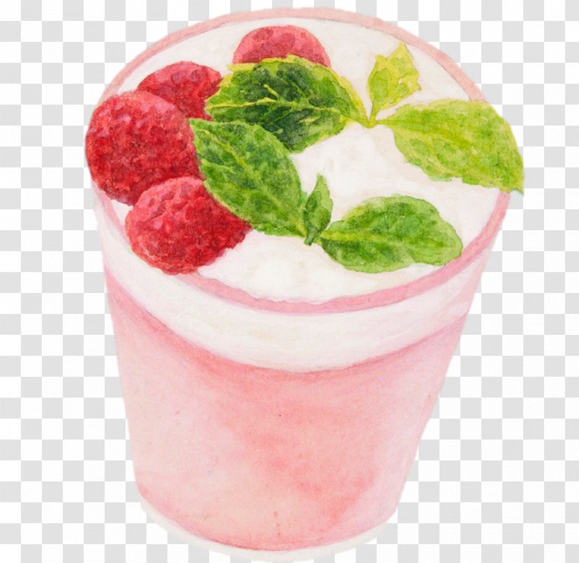 Ice Cream Frozen Yogurt Milkshake Juice Smoothie - Dessert Transparent PNG