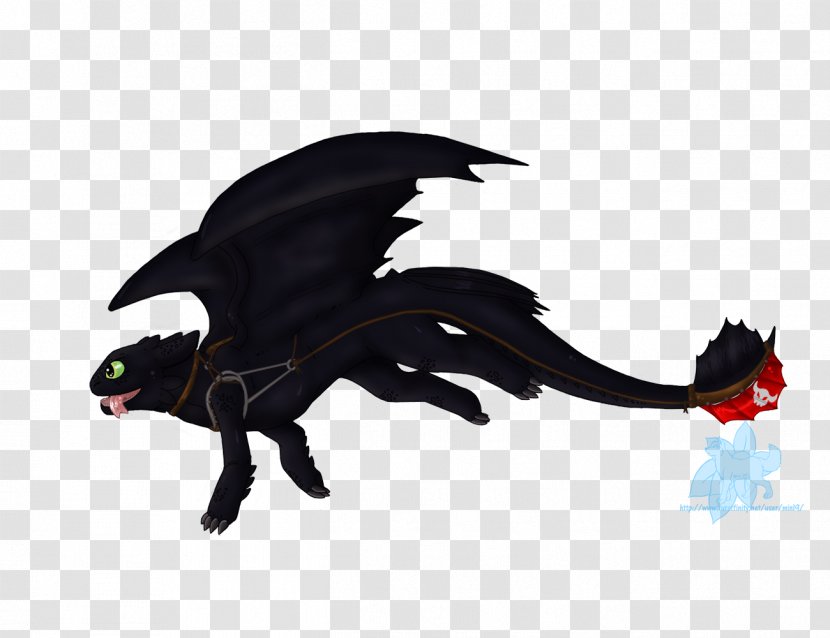 Dragon Legendary Creature Character Fiction Animal - Toothless Transparent PNG