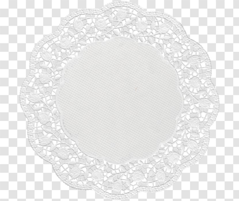 Place Mats Doily Oval - Plate Transparent PNG