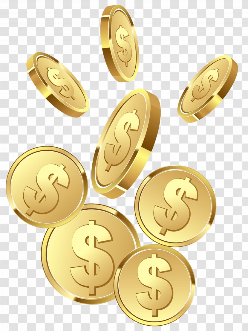 Coin Clip Art - Button - Coins Picture Transparent PNG