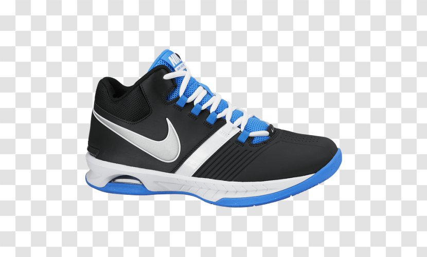 Nike Air Max Sneakers Blue Skate Shoe - Black Transparent PNG