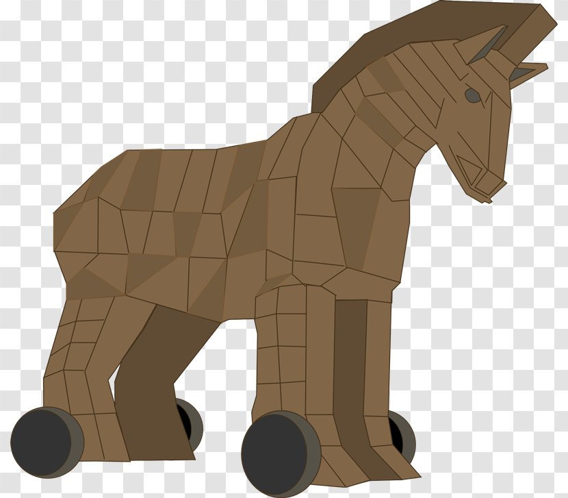 Trojan Horse Clip Art - Like Mammal - Free War Pictures Transparent PNG