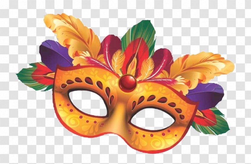 Carnival In Rio De Janeiro Mask Party Masquerade Ball - Halloween - Mascara Carnaval Transparent PNG