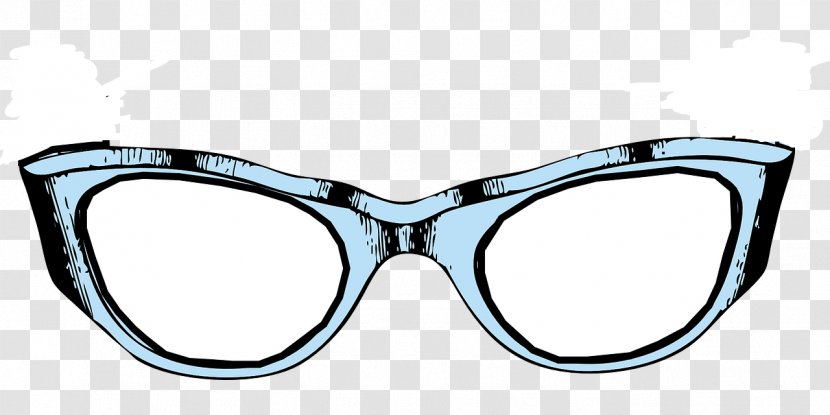 Goggles Sunglasses Clip Art - Glasses Transparent PNG