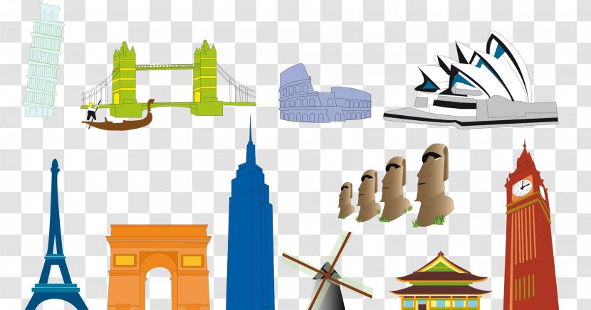 Eiffel Tower Landmark Monument Clip Art - Building Transparent PNG