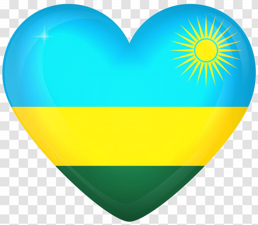 Flag Of Rwanda National Map Transparent PNG