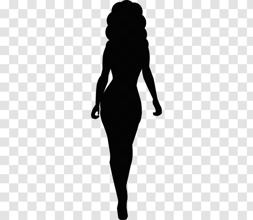 Woman Female Silhouette Clip Art - Shadow Transparent PNG