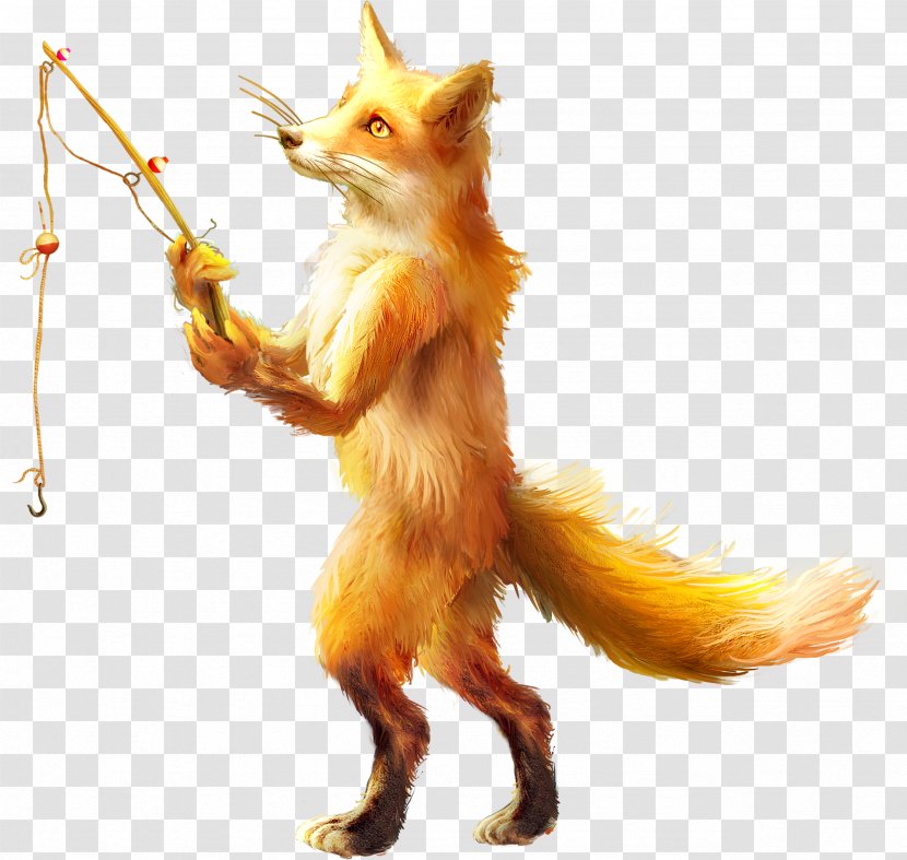 Red Fox Nick Wilde Animation - Angling - Cartoon Transparent PNG