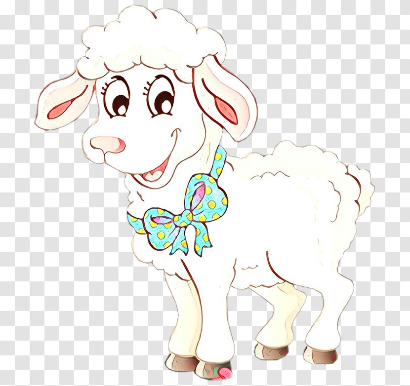 Cartoon Goats Sheep Goat-antelope Sheep Transparent PNG