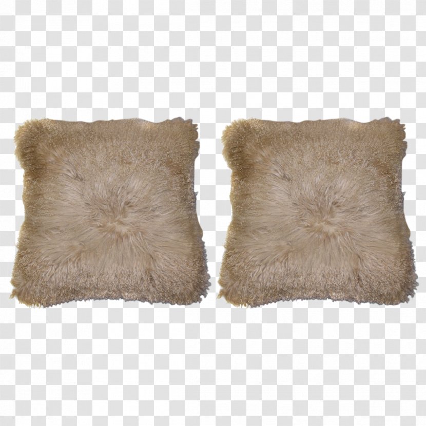 Throw Pillows Fur - Lamb Pillow Transparent PNG