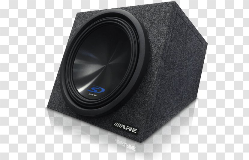 Subwoofer Computer Speakers Alpine Electronics Loudspeaker Enclosure Amplifier - Audio - Speaker Box Transparent PNG