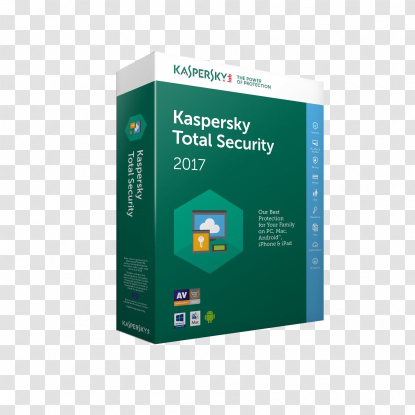 Kaspersky Anti-Virus Antivirus Software Lab Internet Security - Frame - Kis Transparent PNG